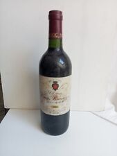 vin grand cru chateau vieux braneyre haut médoc 1989, 1,20 kg