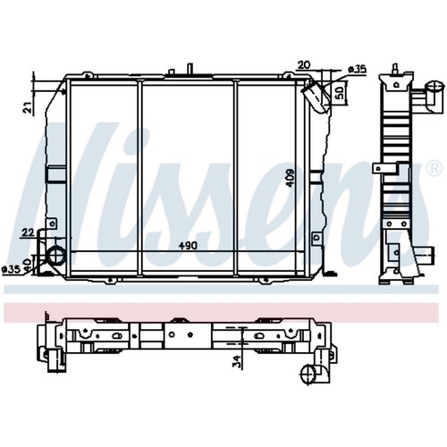 Radiateur moteur - radiateur,