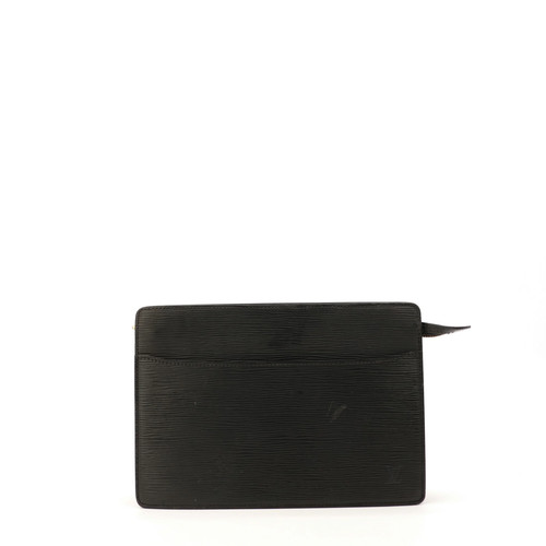 Pochette épi noir louis - la,