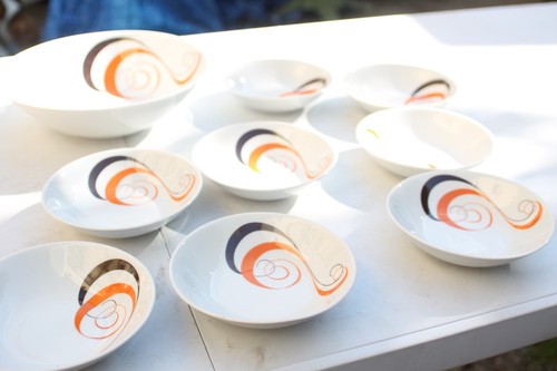 Pieces service table - service, de