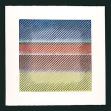 Lithographie japonaise Nagai Kazumasa estampes asiatiques anciennes colorées ...