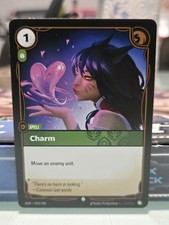 Riftbound Charm Ahri Card OGN 043/298 English League of Legends