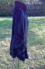 MANTEAU DE VISON DARK  TAILLE 36/38