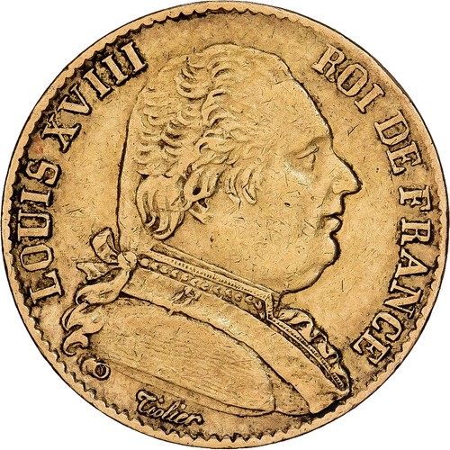 France louis xviii 20 - france,, xviii,