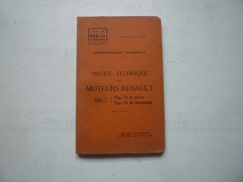 Notice technique des moteurs - technique,