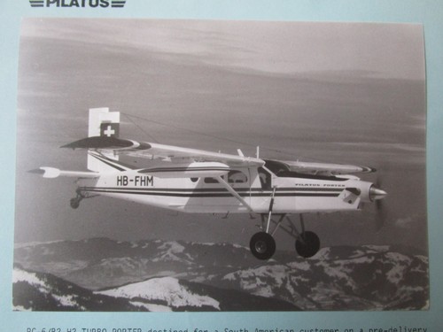 Photo presse avion pilatus - avion,