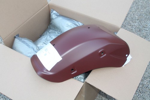 Garde boue arriere pour harley - arriere,