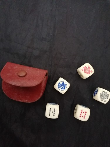 Jeu ancien dés - de,