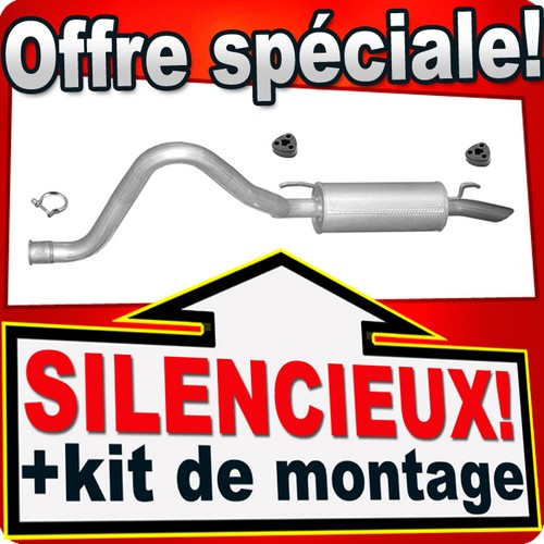 Silencieux arriere pour toyota - arriere,