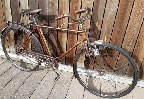 Ancien vélo ville - ville, de