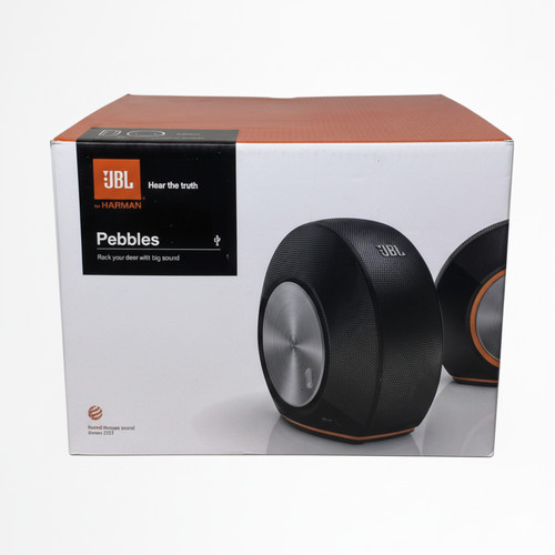 Jbl pebbles bass powered - jbl,