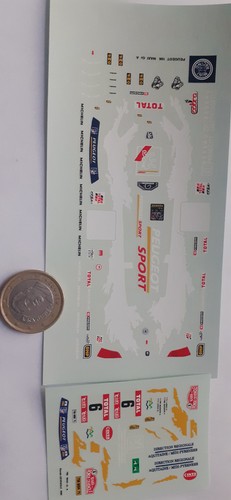 Décalcomanie decals peugeot - ,