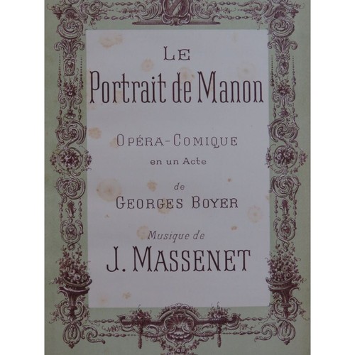 Massenet jules portrait de - le,