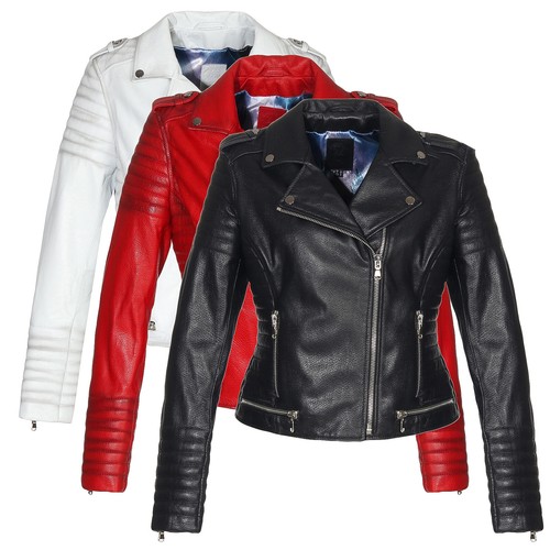 Femmes veste cuir graza - veste, en