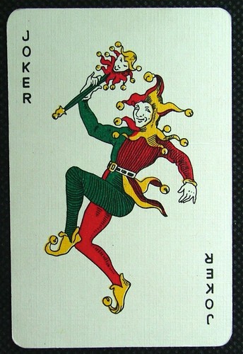 Joker playing card - 1, single