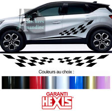 2 BANDES DAMIERS POUR RENAULT