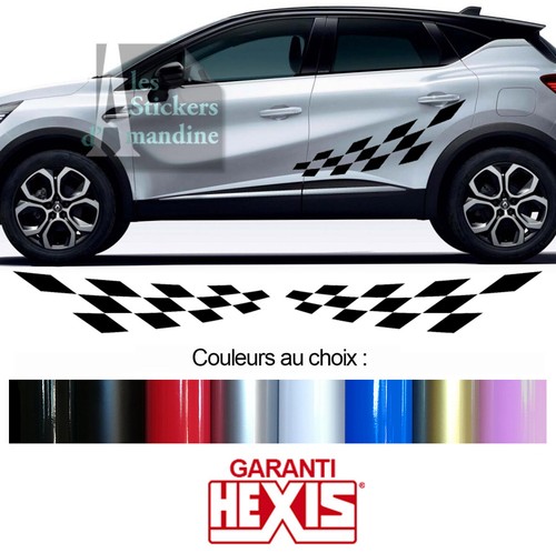 Bandes damiers pour renault - 2,