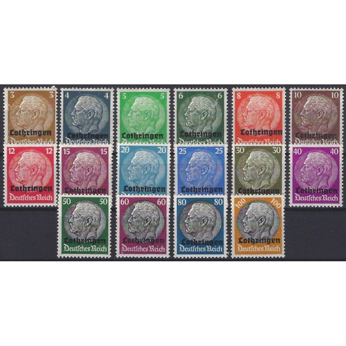 Alsace lorraine timbres - alsace-lorraine,