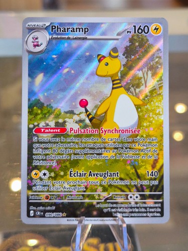 Carte pokémon jcc pharamp - carte,