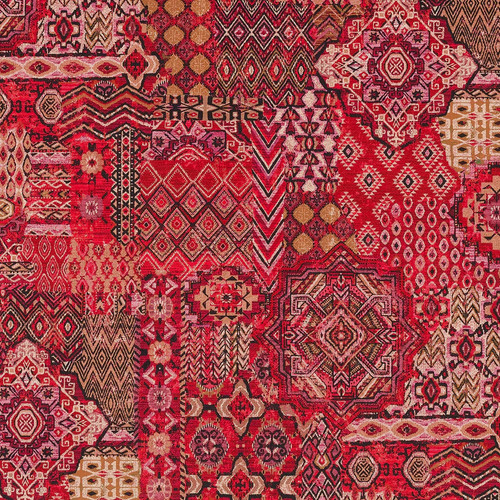 Tissu velours rouge pour - rouge,