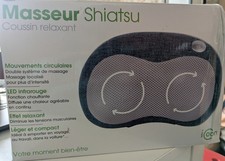 Coussin De Massage Oreiller Masseur Cou Shiatsu Appareil Chauffant