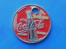 Jeton de caddie  en métal " Coca Cola " bi face