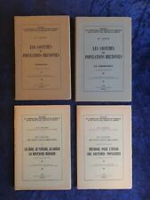 Les costumes des populations