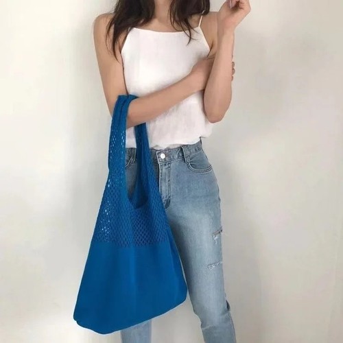 Sac main femme tricoté - main,