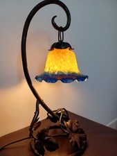 Belle Lampe En Fer Forgé