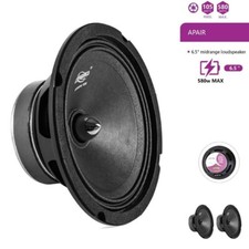 Paire Voiture Haut-Parleur Audio 16,5 CM 105W RMS 580W Max Haut-Parleur CTC-1681