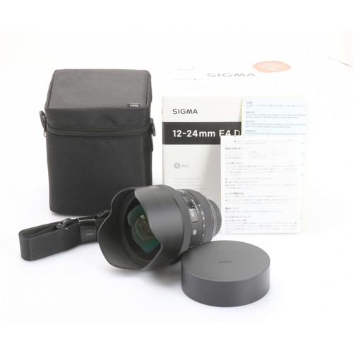 Nikon sigma 24 - 4,0/12-24, hsm
