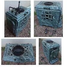Ancien Poele Godin n°312 en Fonte Émaillée  