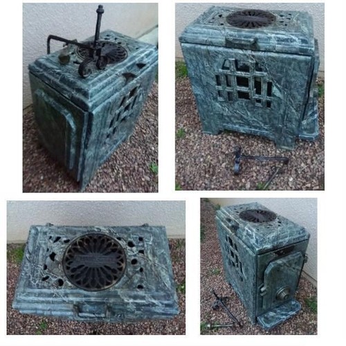 Ancien poele godin 312 - ancien, n°312