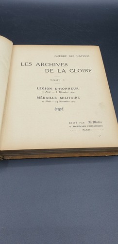 Livre ancien les archives - les, de