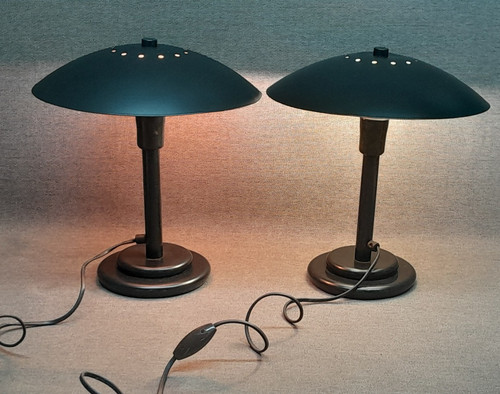 Paire lampes champignon - paire,