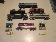 JOUEF HO / CONVOI MARCHANDISES  BB 67001 + 5  WAGONS DE MARCHANDISES + VOITURES