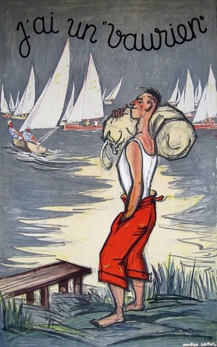 Affiche poster bateau - affiche, paquebot