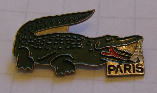 Pins lacoste crocodile tour - crocodile,