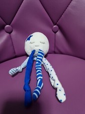 Doudou Pieuvre Biolane - Blanc