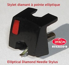D5100E Diamant Elliptique pour STANTON 500E II III 500 D5100 D5107 LENCO M85 L85