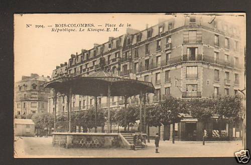 Bois colombes kiosque - bois,