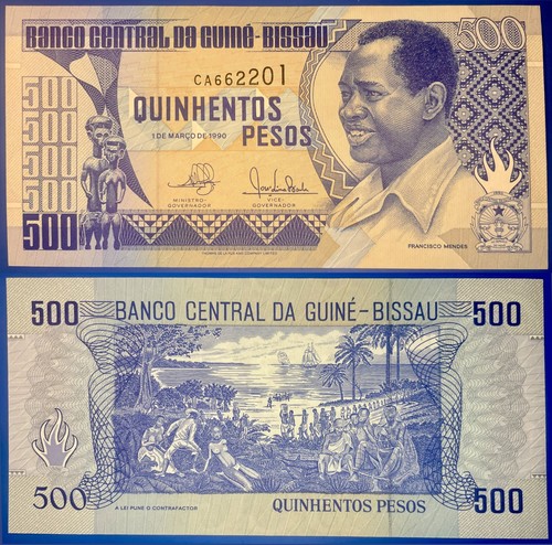 Guinea bissau 1990 500 pesos - guinea-bissau,