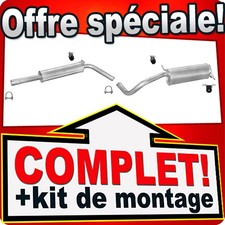 Ligne pot d'échappement pour