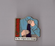 Pin's informatique / Canon - le fax soigne mon image (signé Arthus Bertrand)