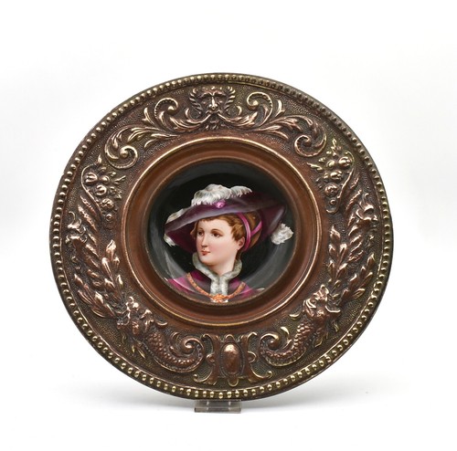 Assiette faïence peinture