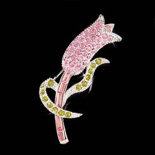 Broche Nouvelle En Cristal
