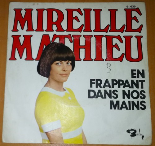Mireille mathieu en - mireille, frappant