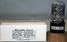 ECC33 Mullard Black Base made