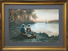 Tableau Aquarelle rehaussée