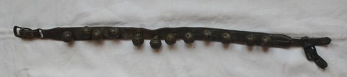 Superbe ancien collier cuir - superbe,